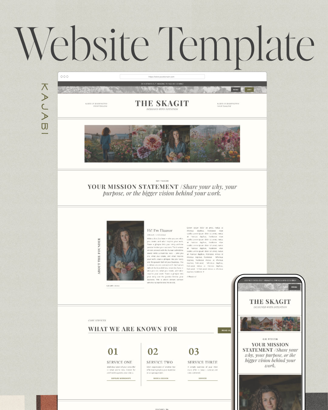 Skagit Website Template