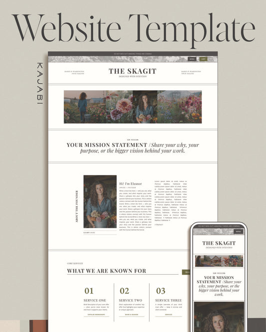 Skagit Website Template
