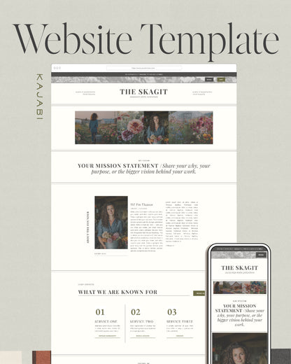 Skagit Website Template